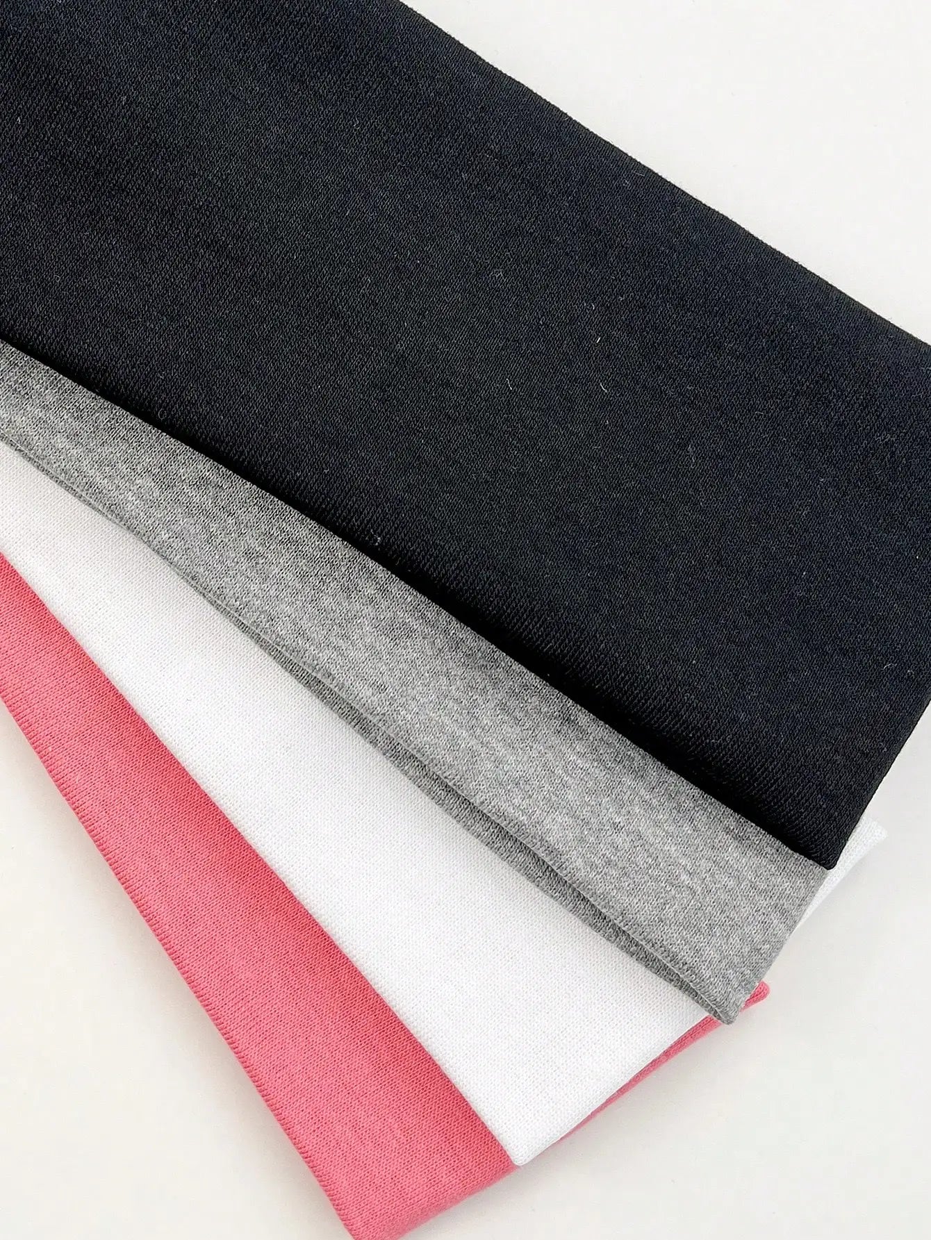 4Pcs/Set Fashion Knitted Hair Bands Women Solid Color Wide Elastic Headband Sport Yoga Hairband Soft Wash Face Makeup Headwrap