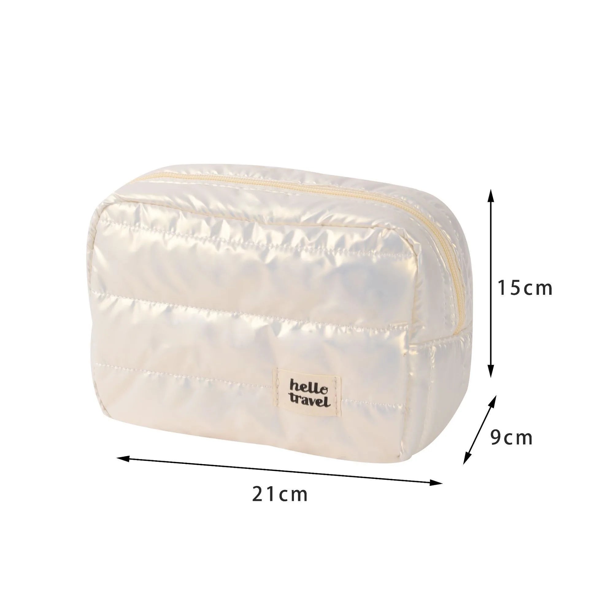 Large Capacity Travel Makeup Bag Fashion Portable Multifunctional Cosmetic Bag Waterproof Toiletry  Storage Organizer Bag