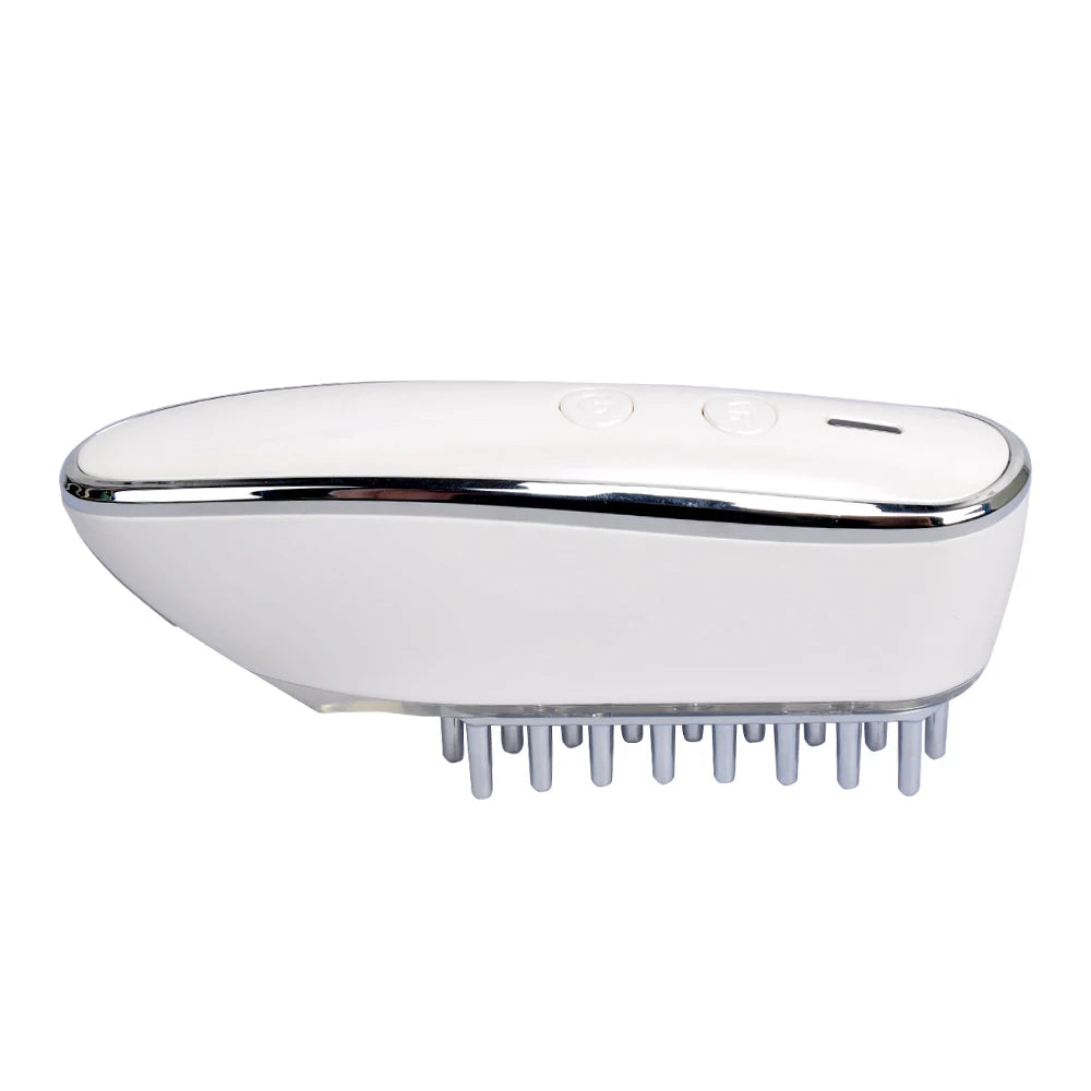Peigne de soins capillaires à micro-importation électrique EMS, peigne de massage méridien multifonction, brosse de massage capillaire rechargeable USB