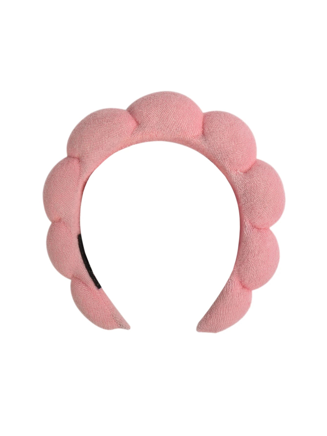 3Pcs Fashion Microfiber Washing Wristbands Scrunchies Puffy Headband Spa Bubble Headband for Washing Face Makeup Shower Skincare