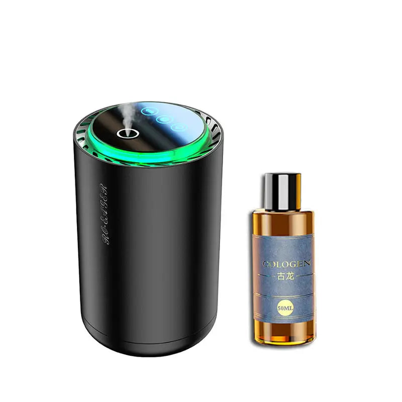 Car Perfume Diffuser Smart Air Freshener Automatic Spraying 1200MAH Touch Screen Auto Essential Oil Aromatherapy Remove Odors