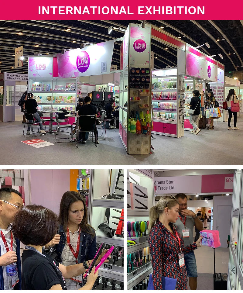 Avec une grande popularité vendant un peigne à air chaud à grande vitesse, un rouleau automatique, un sèche-cheveux électrique pliant domestique 8 en 1