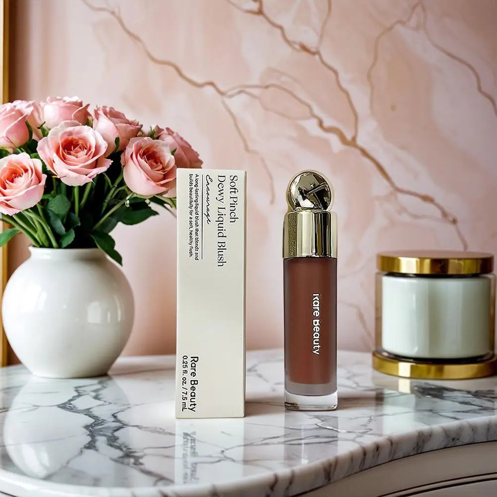 Rose Beauty Soft-Illuminating Powder Blush Liquid blush Waterproof Hydrating Glides On Smoothly For Natural Look Face Highlighte