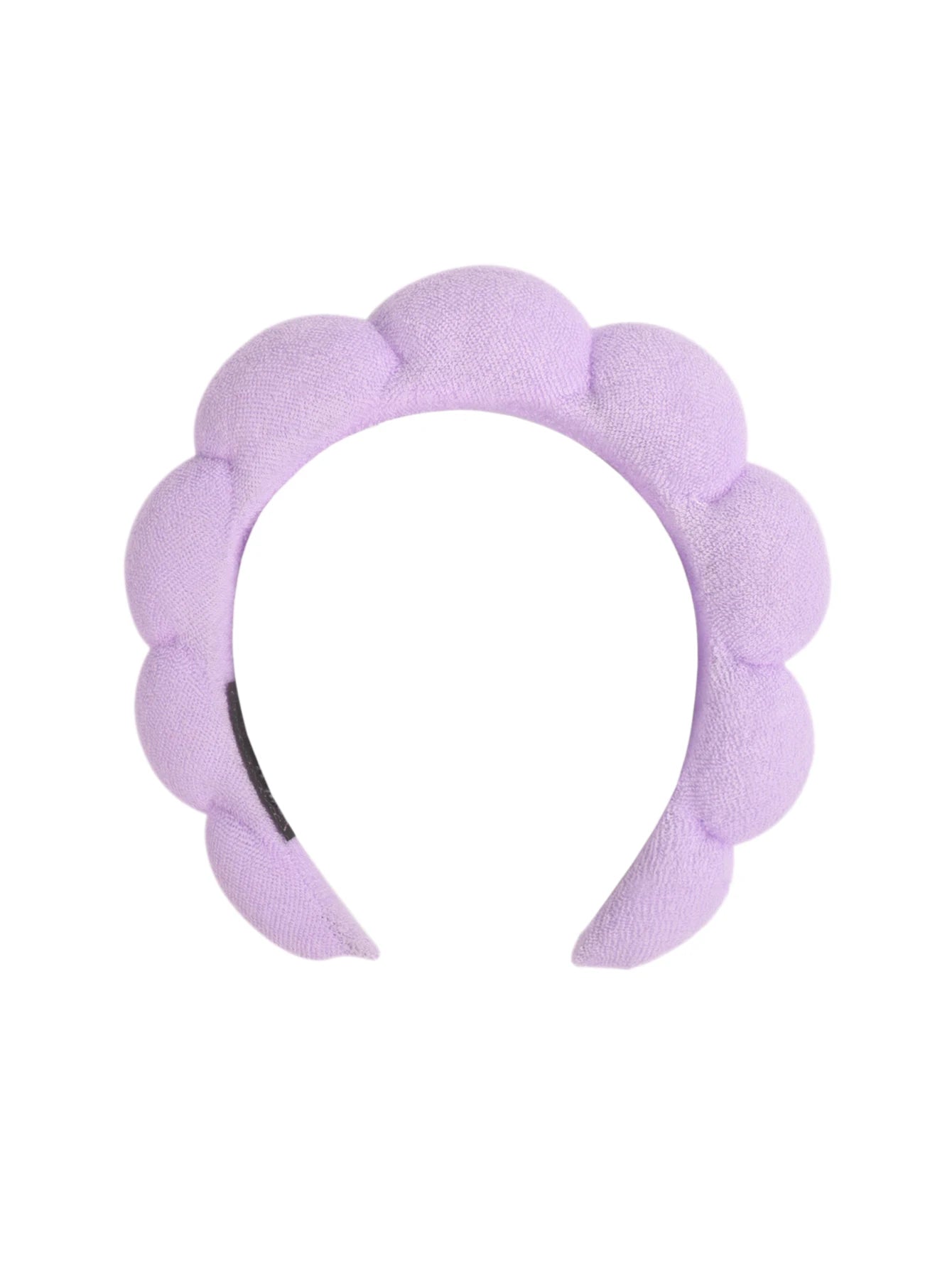 3Pcs Fashion Microfiber Washing Wristbands Scrunchies Puffy Headband Spa Bubble Headband for Washing Face Makeup Shower Skincare