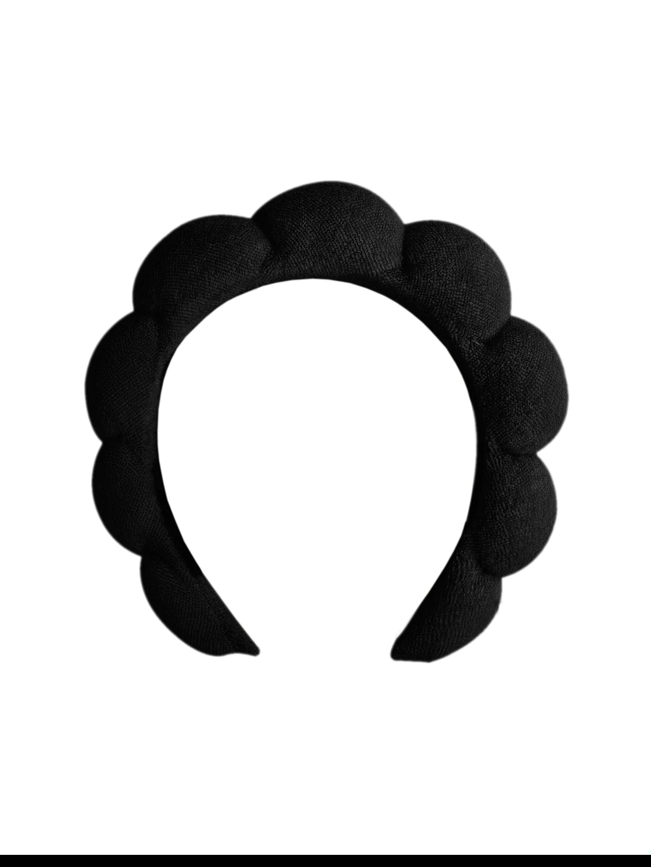 3Pcs Fashion Microfiber Washing Wristbands Scrunchies Puffy Headband Spa Bubble Headband for Washing Face Makeup Shower Skincare