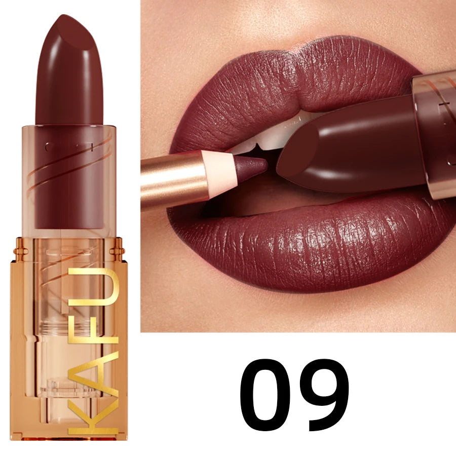 14-color matte lipstick,non-fading,long-lasting velvet finish,smooth matte lip makeup lip tint cosmetic for women gift lipgloss