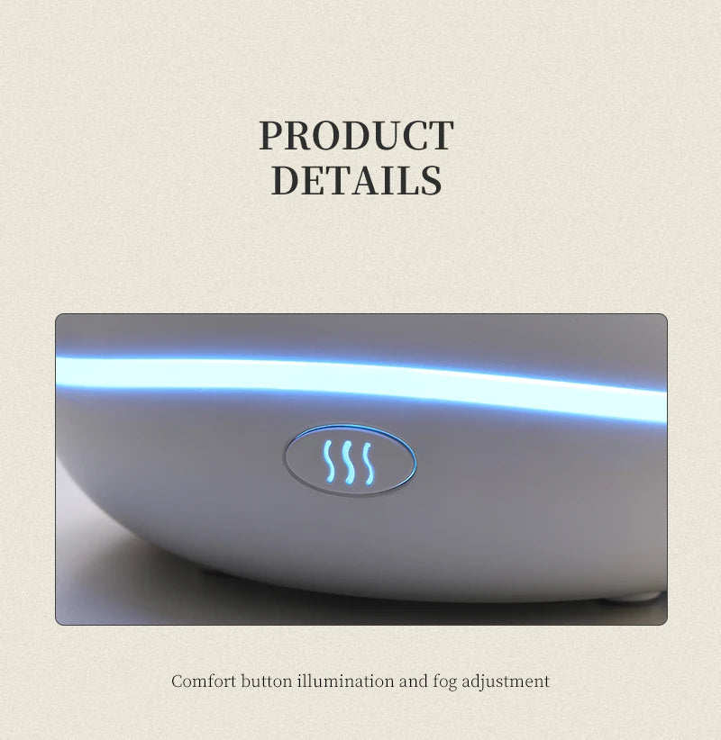 High Quality Aroma Diffuser Essential Oil Lamp 200ml USB Portable Air Humidifier with Color Flame Night Light