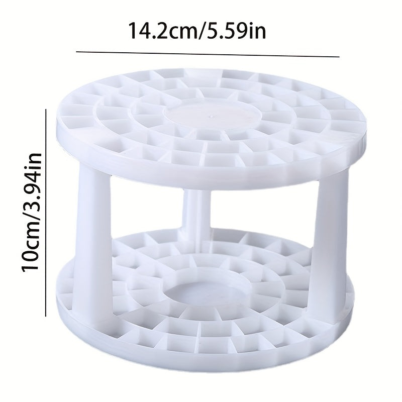 1pc Support de rangement pour pinceaux de maquillage, porte-crayon multi-trous, 49 grilles, grande capacité