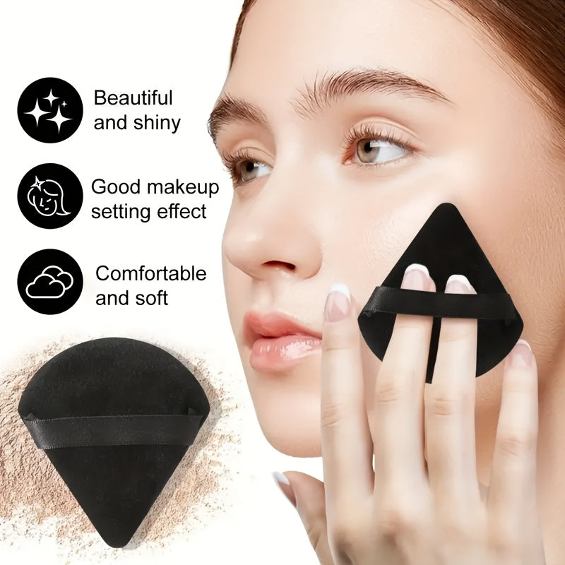 26pcs/47pcs de kit de maquillage complet noir tendance, sac de maquillage portable de grande capacité, pour répondre à tous vos besoins de beauté, cheveux en fibre douce pour beige clair sensible